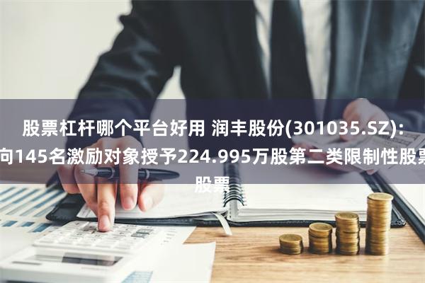 股票杠杆哪个平台好用 润丰股份(301035.SZ): 向145名激励对象授予224.995万股第二类限制性股票